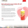 GEL LUBRICANTE WL-QT P/ LANZA CABLES DE 947ML - 3M GEL LUBRICANTE WL-QT P/ LANZA CABLES DE 947ML - 3M