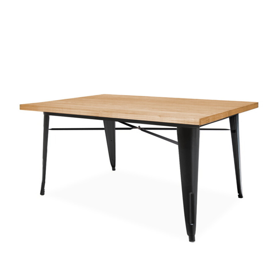 Mesa de Comedor Tolix EN EXHIBICIÓN | SIN CAMBIO Negro