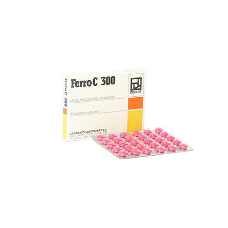 Ferro C 300mg 30 Tabletas Ferro C 300mg 30 Tabletas