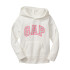 GAP LOGO HOOD NEW OFF WHITE OPT2