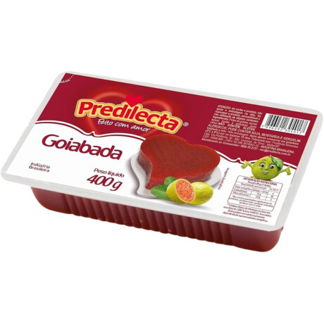 DULCE GOIABADA PREDILECTA BANDEJA PLASTICA 400g DULCE GOIABADA PREDILECTA BANDEJA PLASTICA 400g