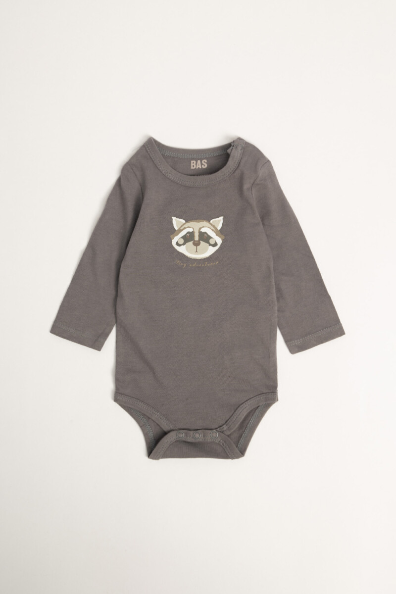 Body Gris Oscuro