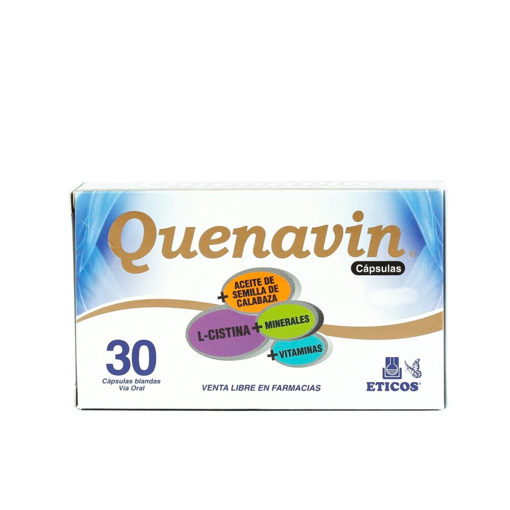 QUENAVIN CJ X 30 CÁPS. BLANDAS única