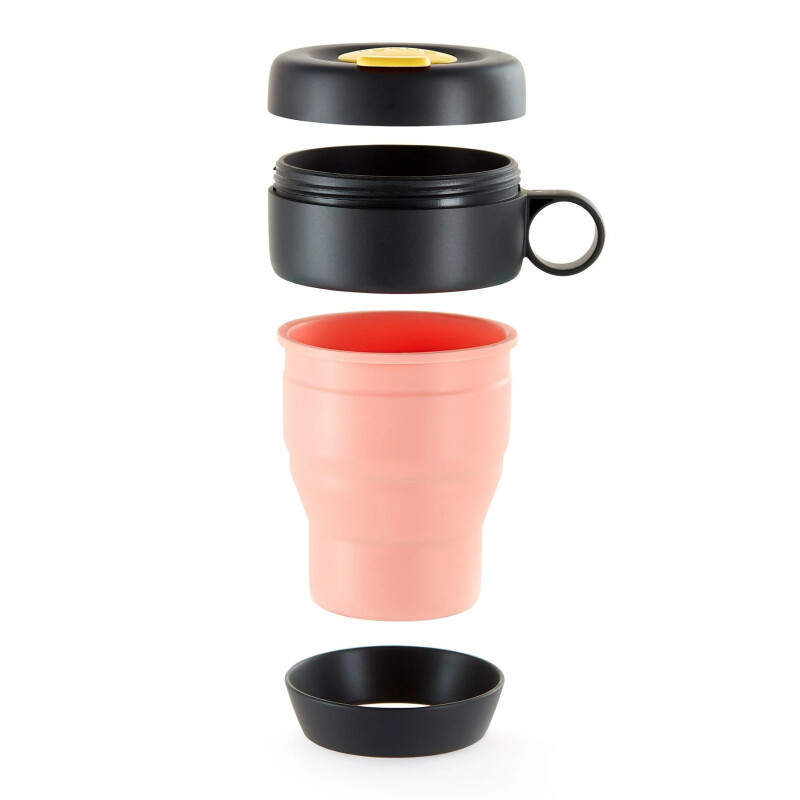 Mug Plegable de Silicona - Rosado Mug Plegable de Silicona - Rosado