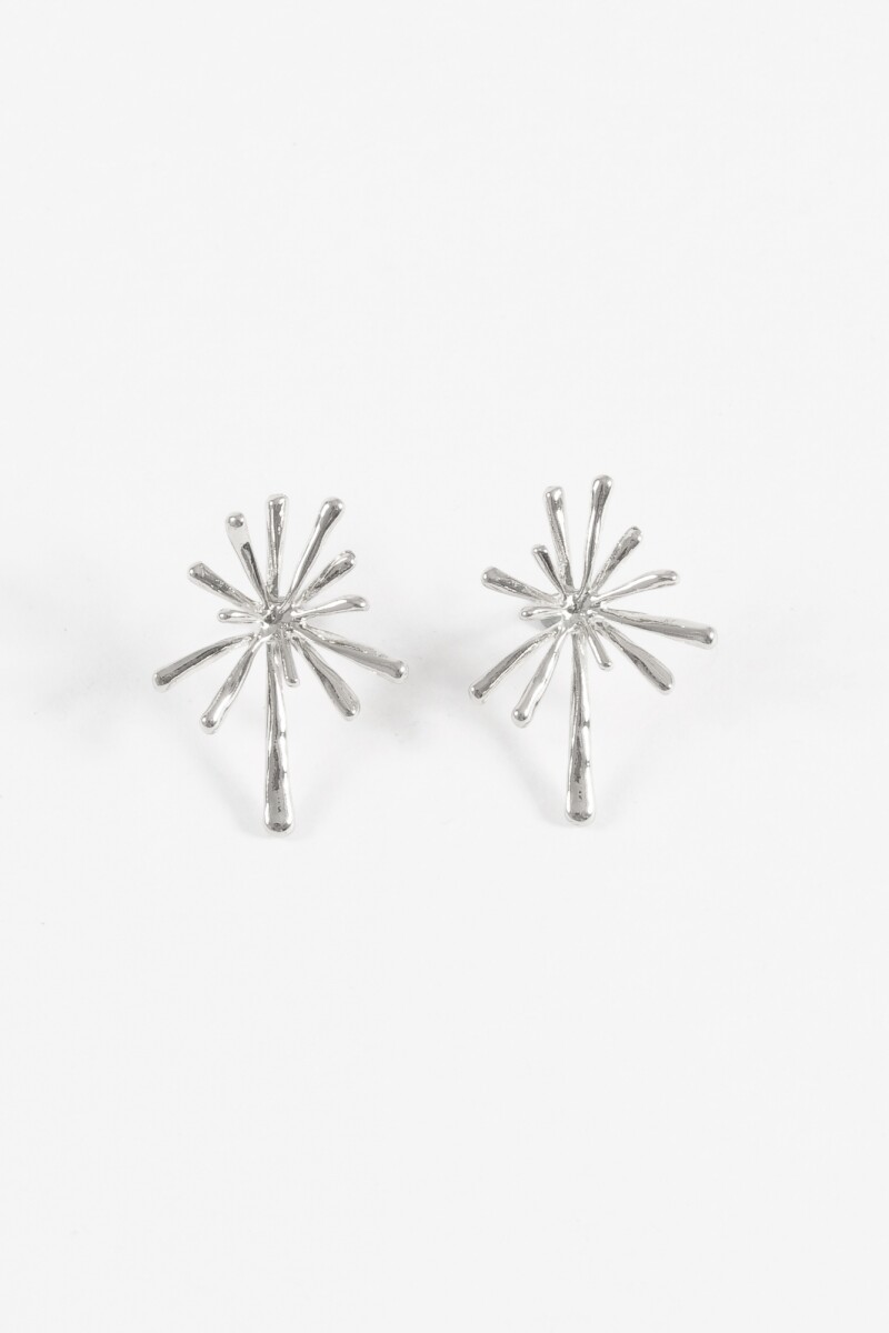 Caravanas star plateado