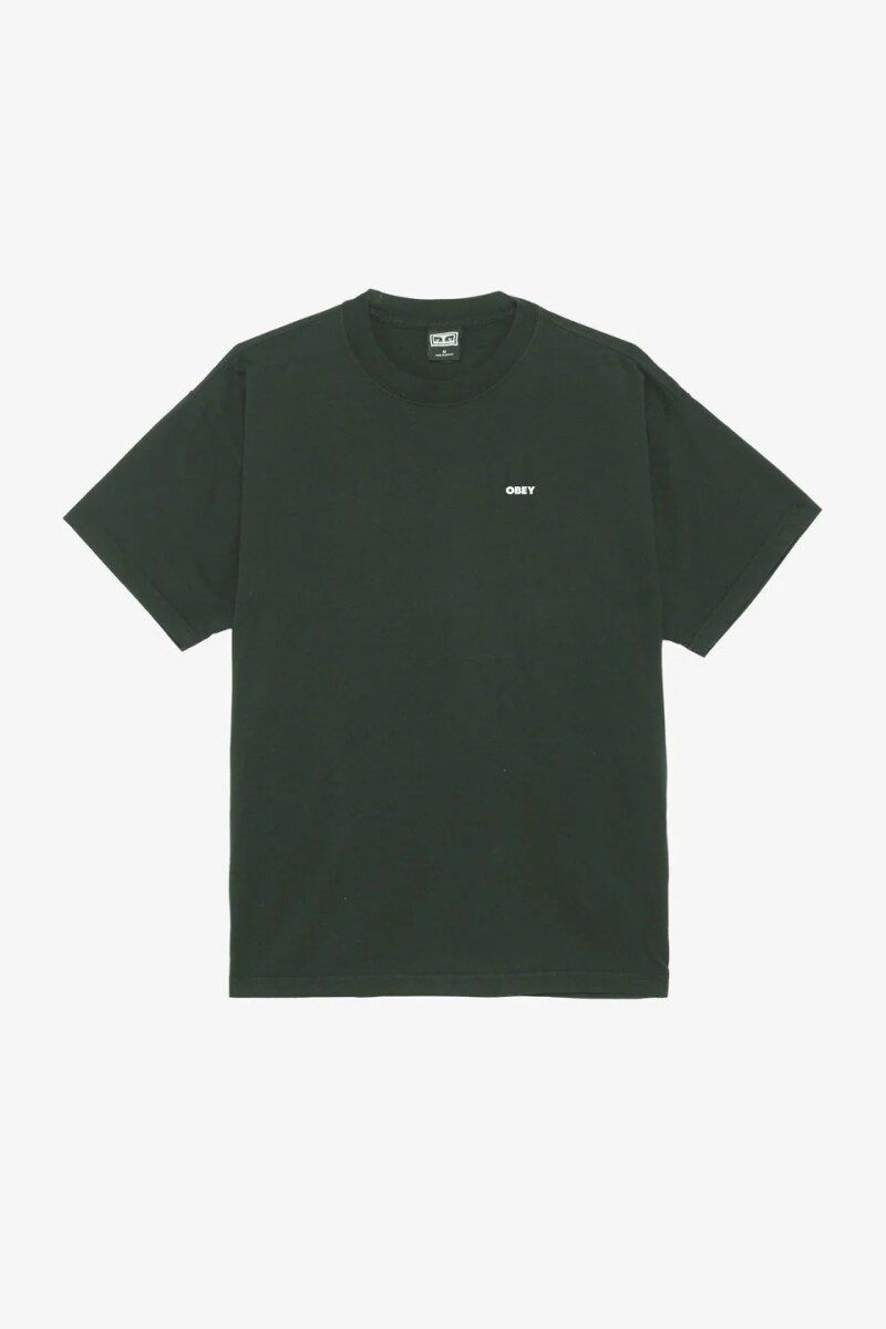 OBEY BOLD ICON HEAVYWEIGHT TEE Gris