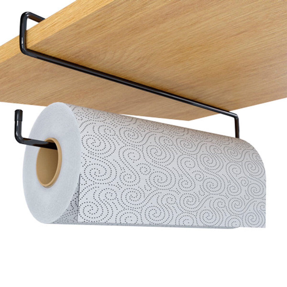 Soporte para papel toalla - NEGRO 