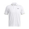UA Playoff 3.0 Rib Polo-RED WHT-100