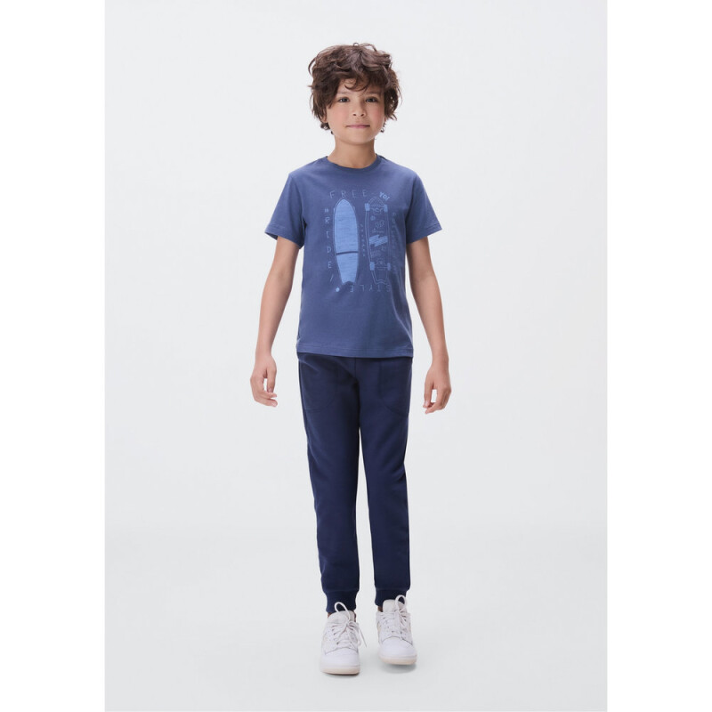 CALCA MASC AZUL ESCURO