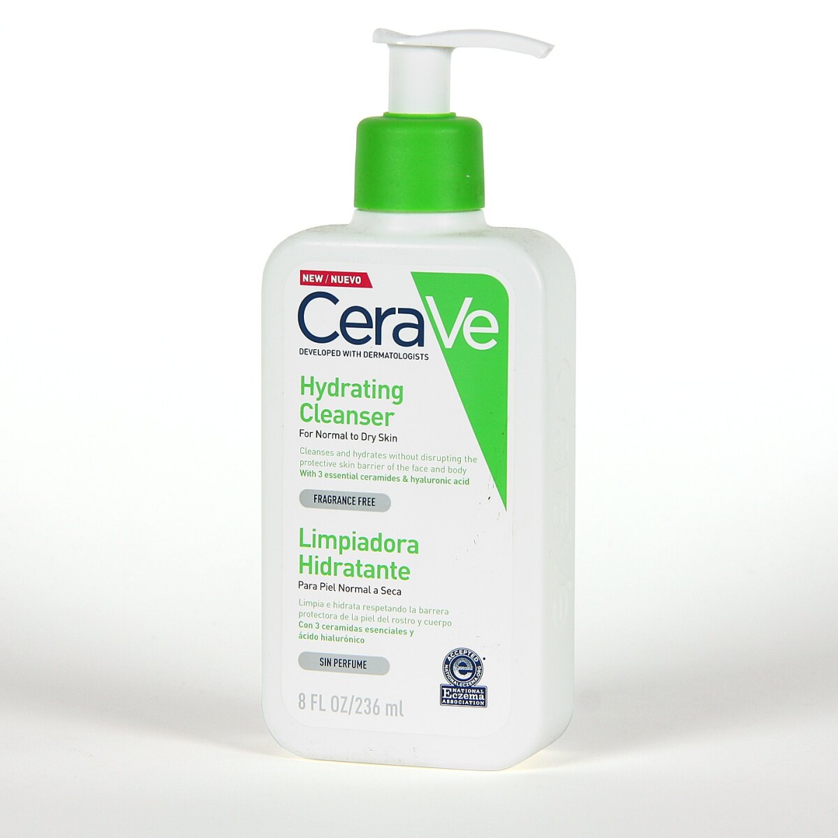 CERAVE LIMPIADOR HIDRATANTE 8 OZ - 236 ML 