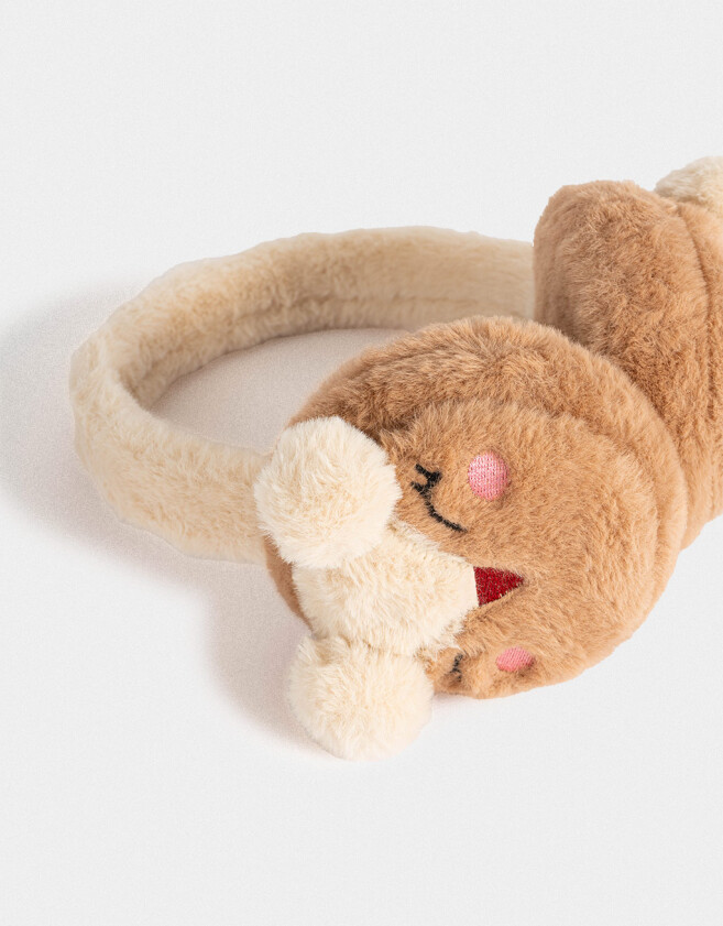 Orejeras infantiles Animalito Orejeras Infantiles De Peluche - Combinacion Bicolor
