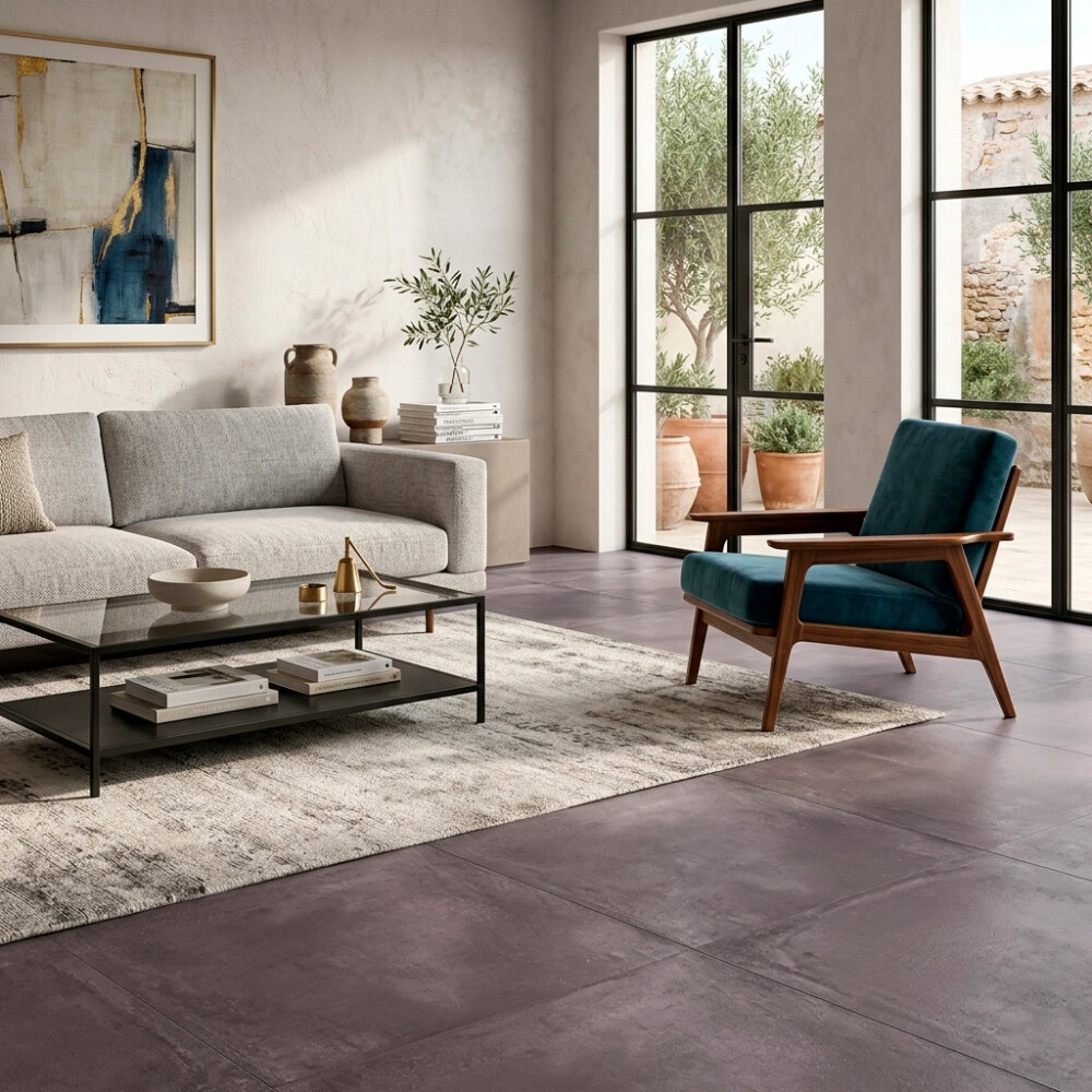 PORCELANATO ESMALTADO MADRID GRAFITE ACETINADO "A" 60X60 CM (PE) Porcelanato Esmaltado Madrid Grafite Acetinado "a" 60x60 Cm (pe)