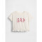 IE SS RUFFLE GR TEE NEW OFF WHITE