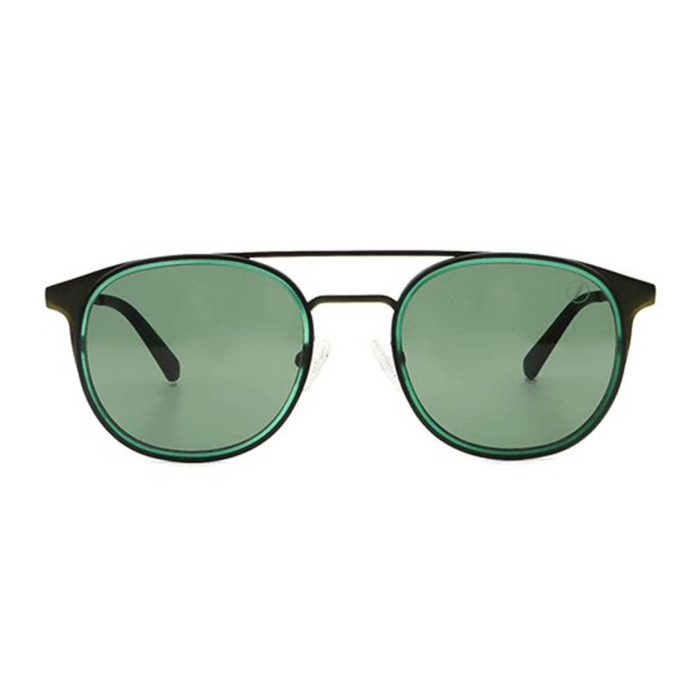 Lentes De Sol Colecao Redondos Redondo Verde/Verde Oscuro