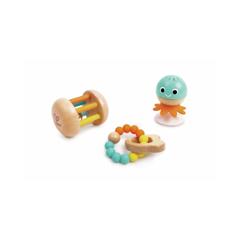 Set x3 sonajeros sensoriales Set x3 sonajeros sensoriales