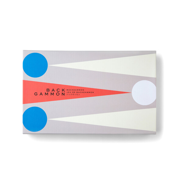JUEGO DE MESA BACKGAMMON PLAY BLANCO - UNICO