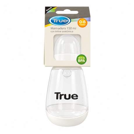 Mamadera True Silicona Anatómica 0-6 Meses 150ml Mamadera True Silicona Anatómica 0-6 Meses 150ml