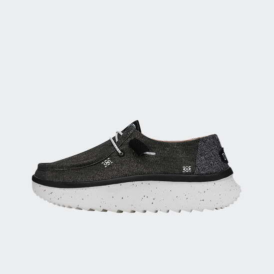 Calzado Hey Dude Wendy Peak Chambray Negro