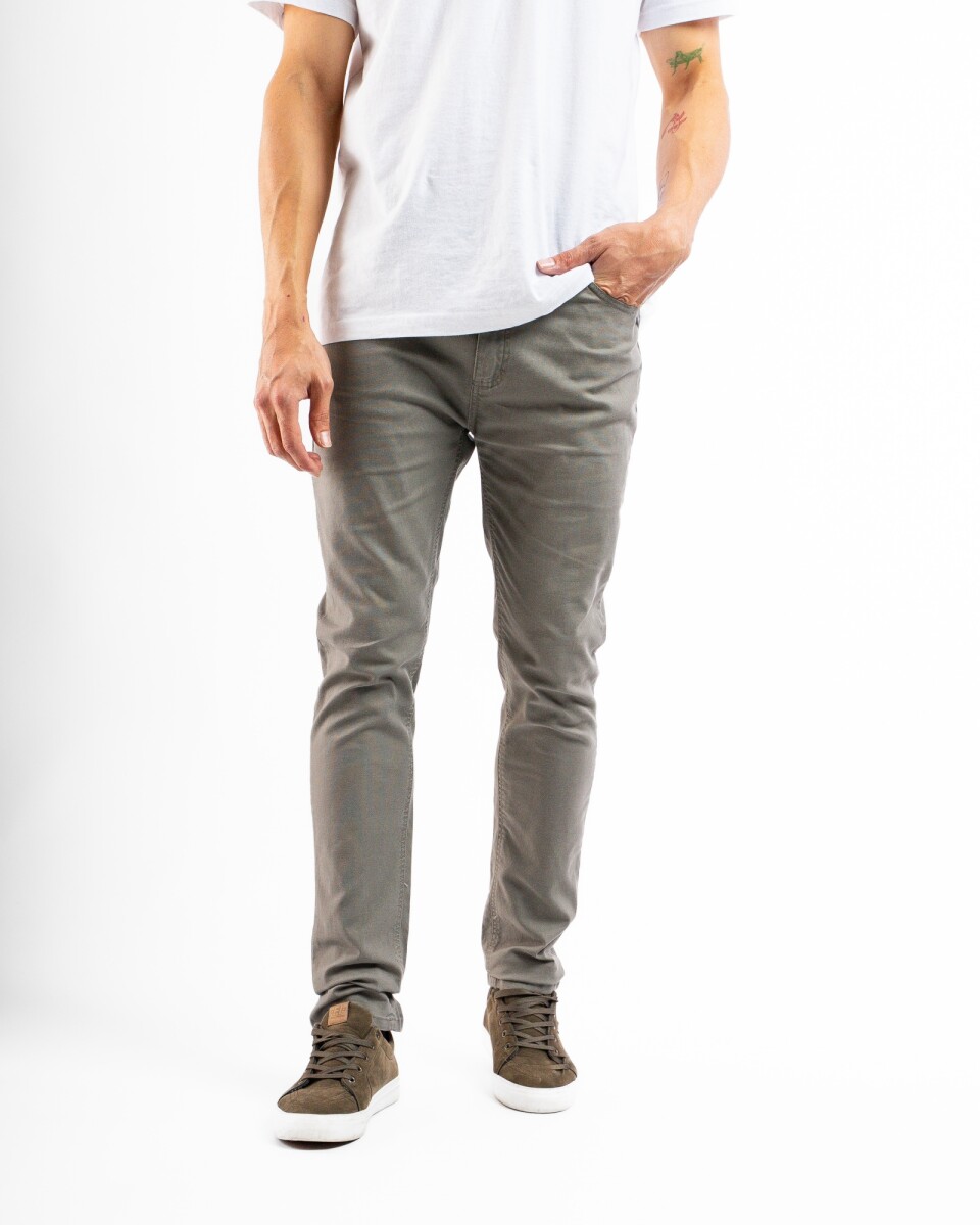 Pantalon Canvas Clasico CPCS-25/ Long 30 - Kaki 