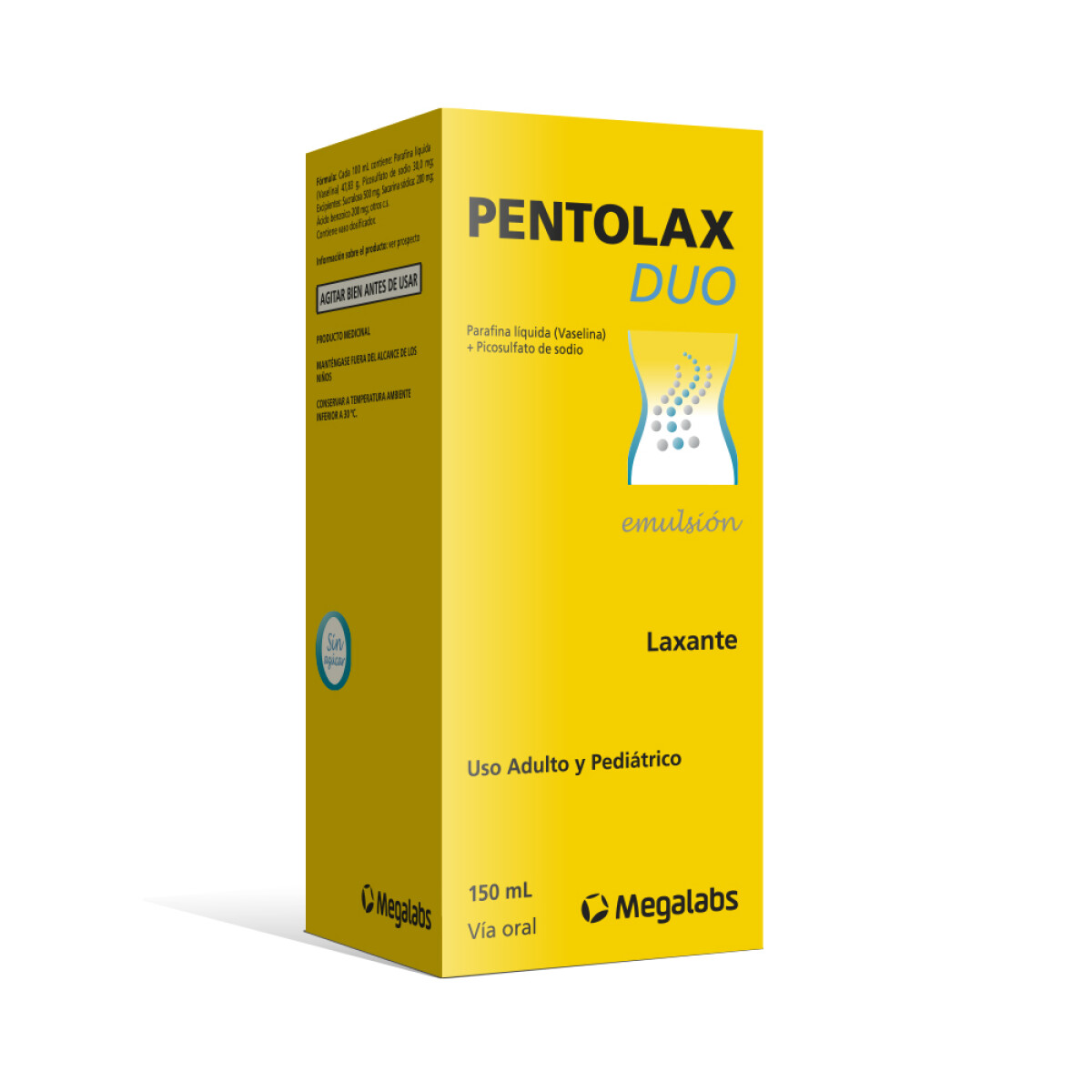 Pentolax Duo Emulsión 150ml – Laxante líquido 