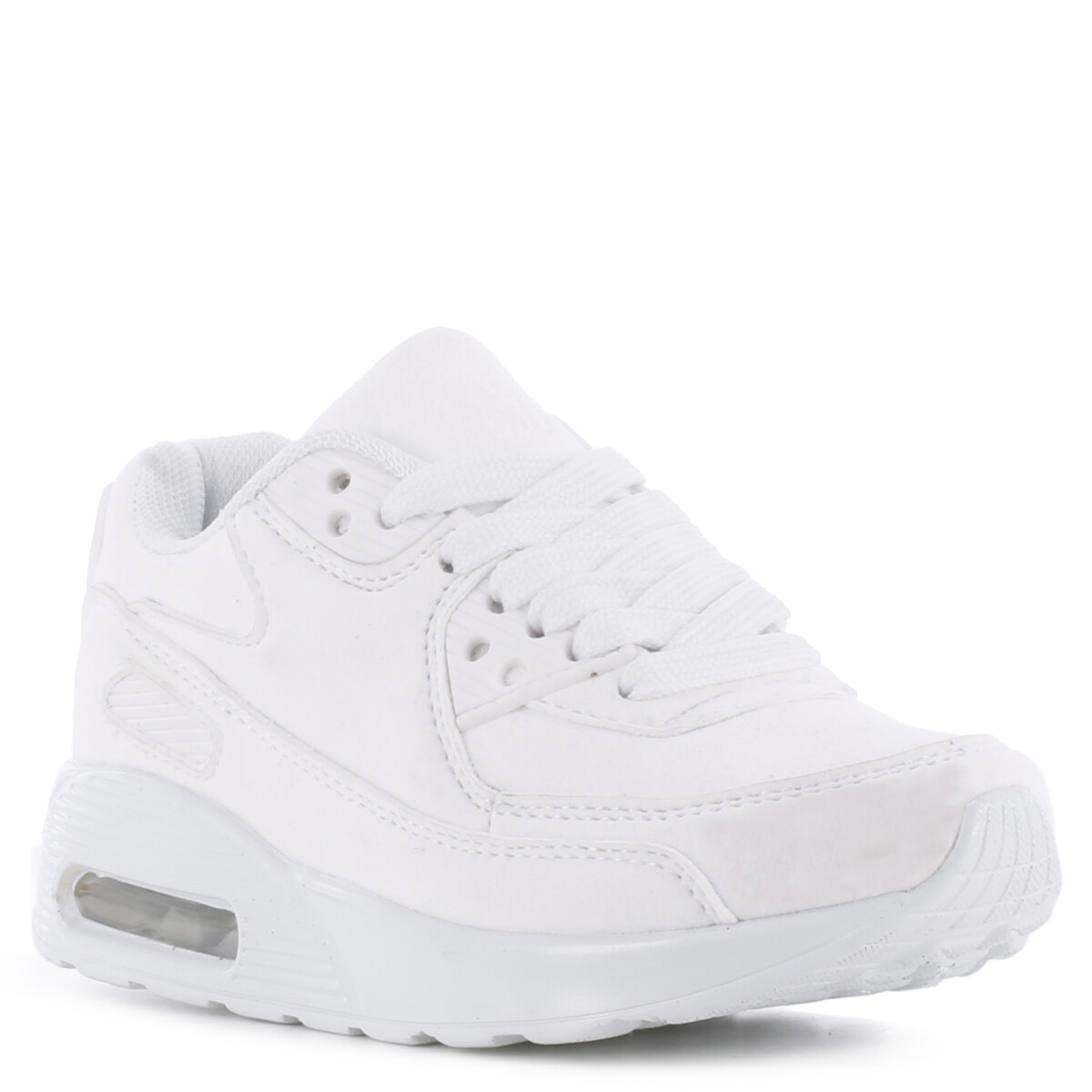 Championes de Niño Push FELPI con cordones combinados - Blanco 