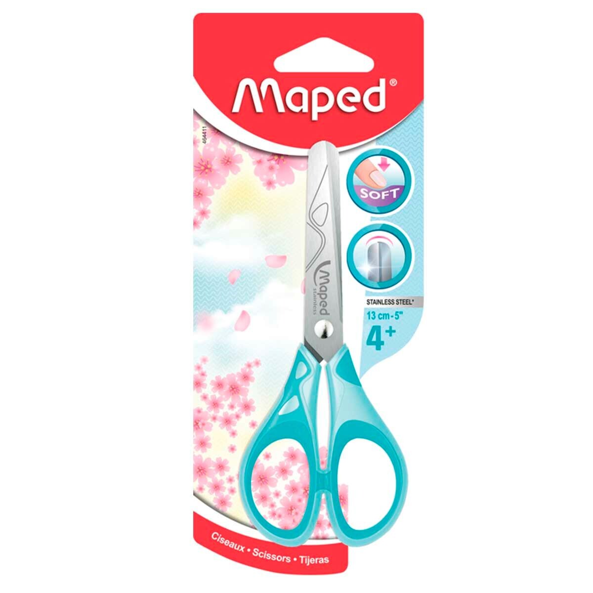 TIJ.MAPED ESSENTIAL SOFT PASTEL 13cm BL. Único