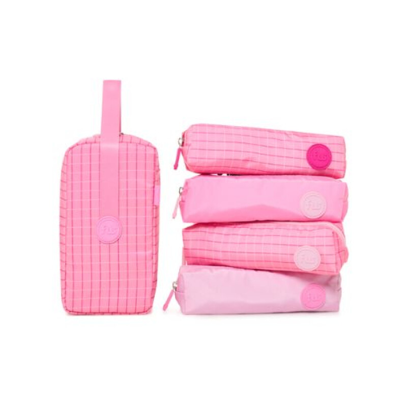 Cartuchera LOVE 5 en 1- FW Rosada