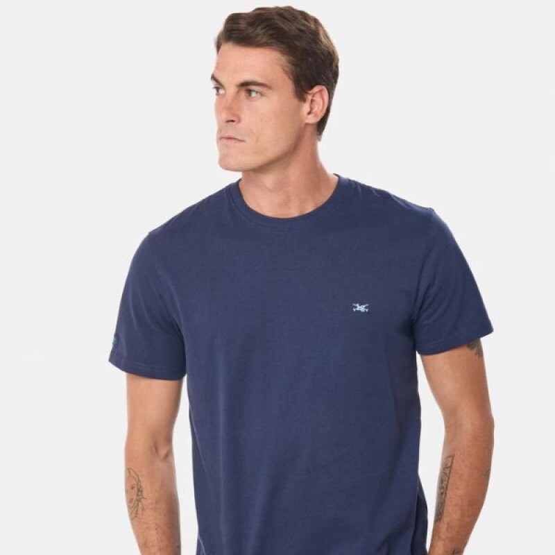 Remera Manga Corta Legacy Azul