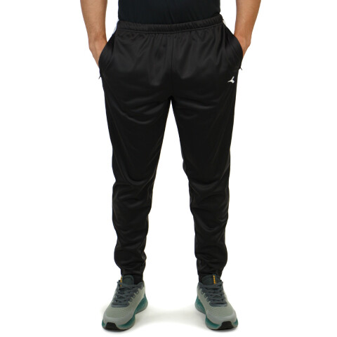 Pantalón Deportivo Hombre Diadora Dry Fit Negro-Blanco