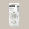 CHS+0BRILLA Set X2 Chupetes Sx Pro Fisiologicos 0 A 6 Meses Brilla En La Oscuridad Suavinex Osito Beige