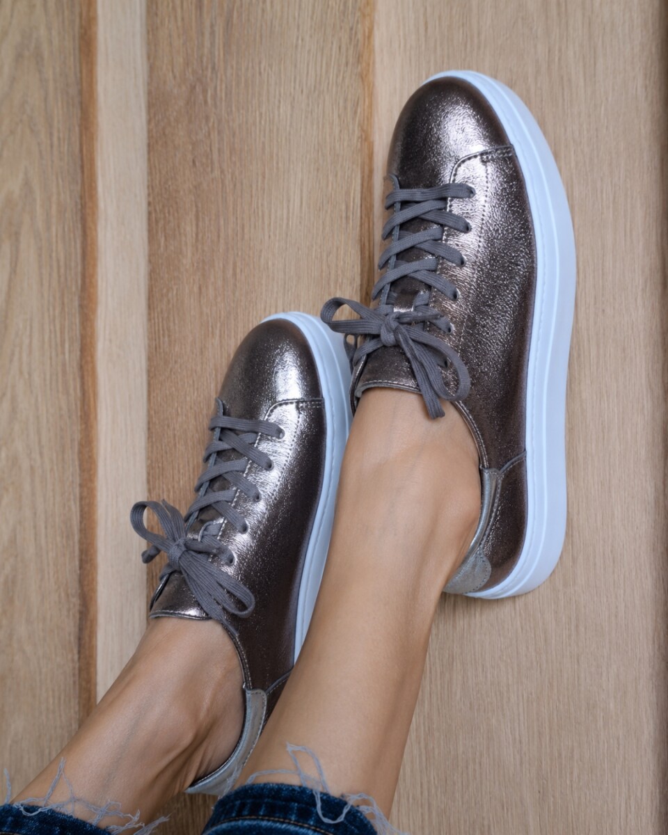 Zapatilla Aline - Peltre 
