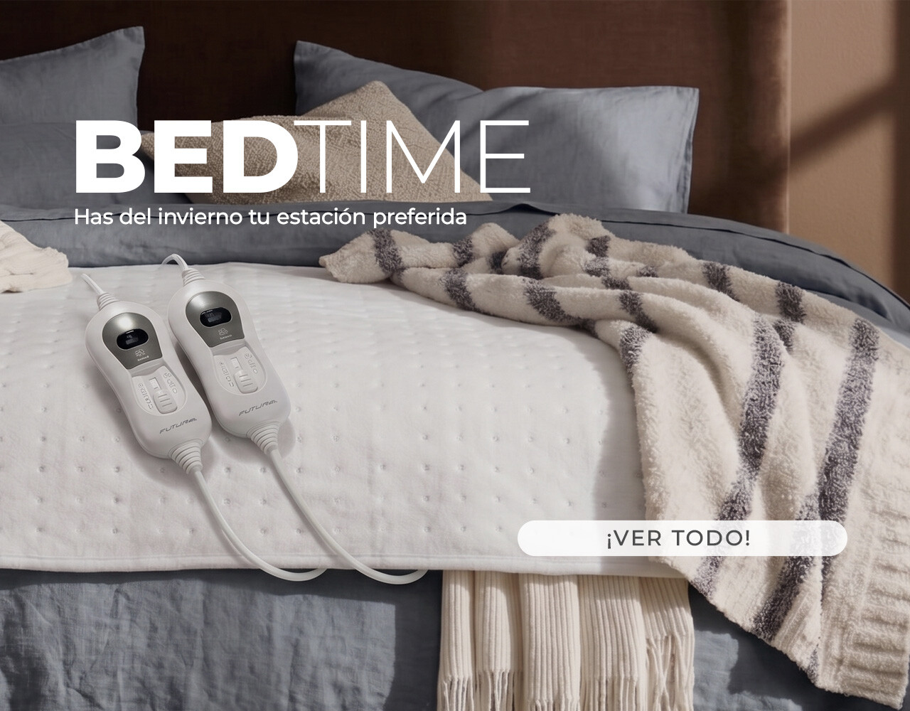 BEDTIME - ¡Prepará tu dormitorio para le invierno!