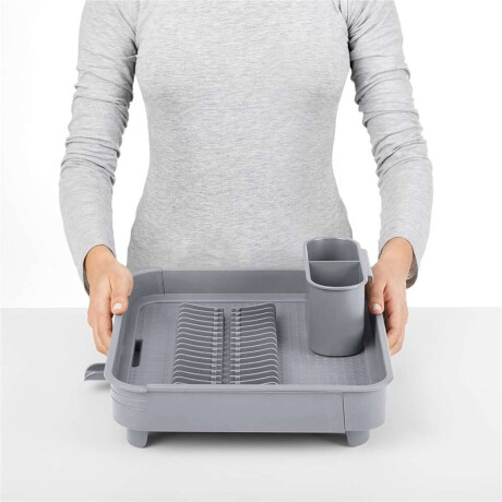 Escurridor Extensible Plastico 32X36X10Cm Gris