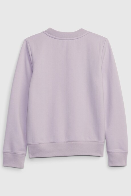 Buzo Logo Gap Niña Lavender Frost 15-3507