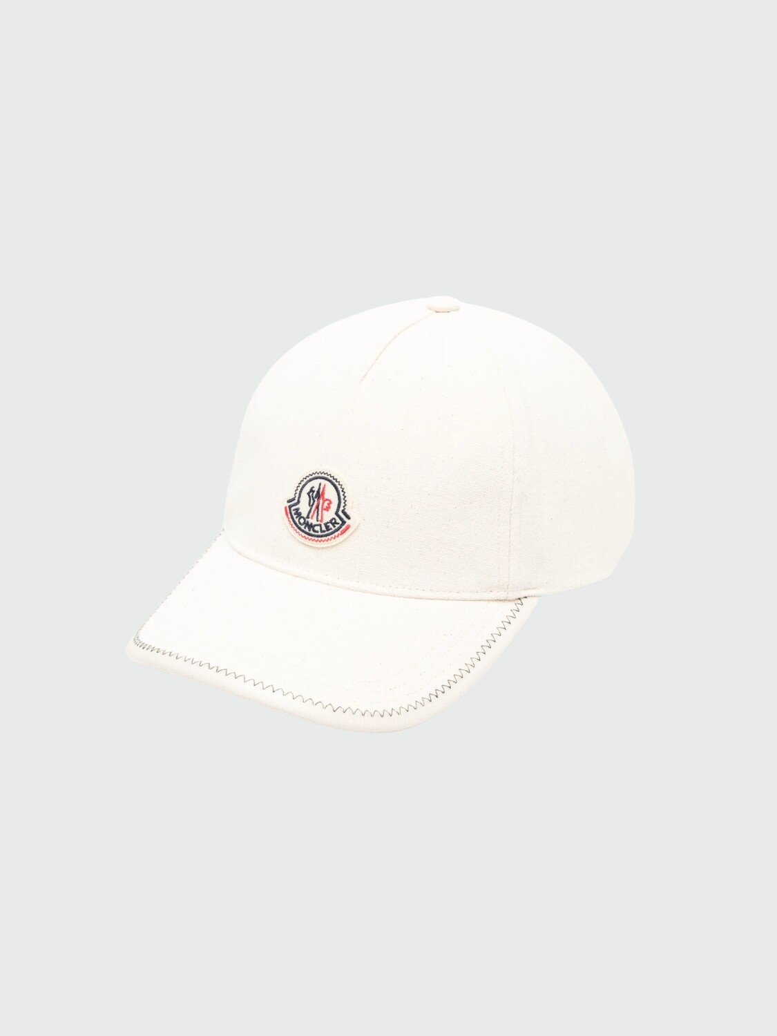 MONCLER - Gorra de Baseball Beige Claro