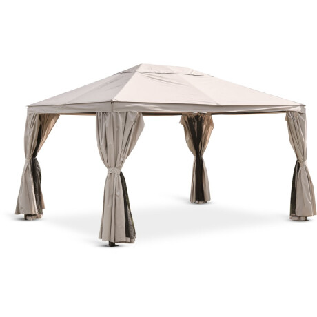 Gazebo NORDMARKA 3x4x2,78 m beige Beige