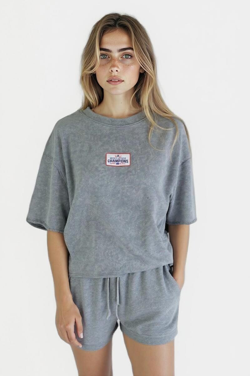 Remera Vera Gris oscuro