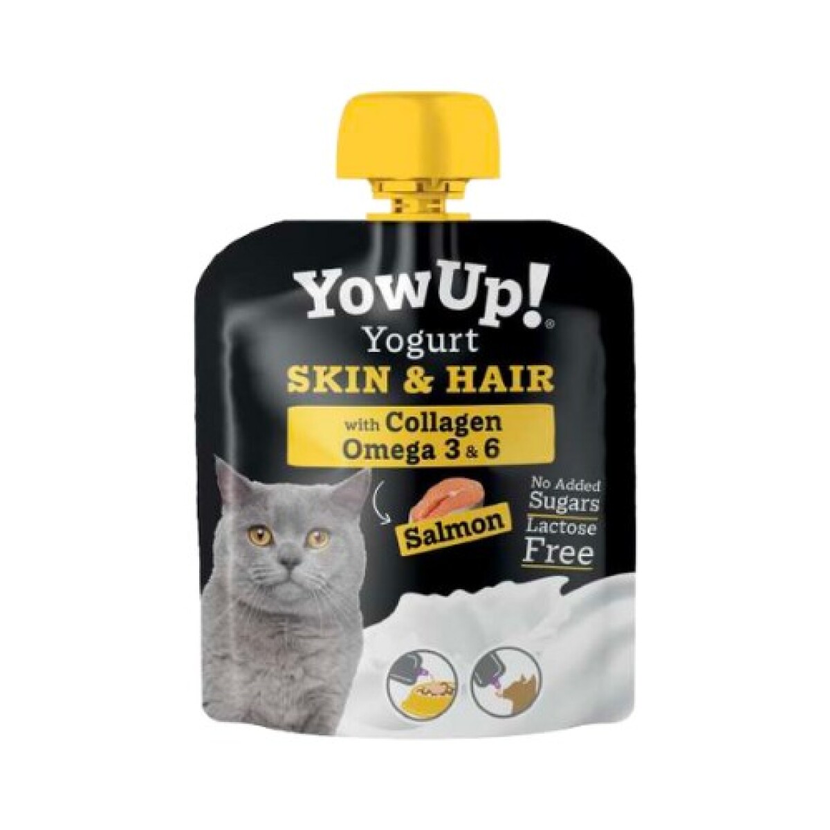 YowUp! Yogurt skin & Hair Sabor Salmón 85 gr 