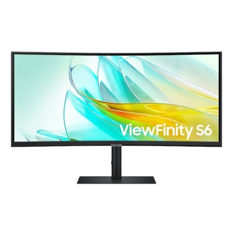 Monitor Samsung Viewfinity S6 34" Curvo Va 2k 100h MONITOR SAMSUNG VIEWFINITY S6 34" 2K 100