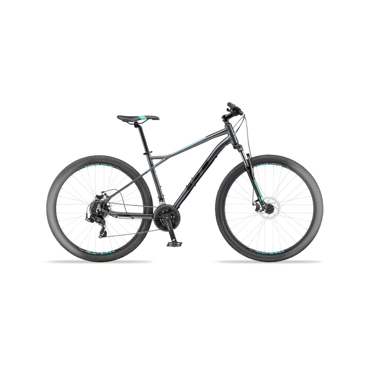 Bicicleta montaña GT Aggressor Sport 27.5 Talle L Shimano 21 cambios - Gris 