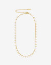 Collares Cortos Metal Collar Corto De Acero - Dorado