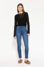 JEANS RITA GOLD BLUE Azul