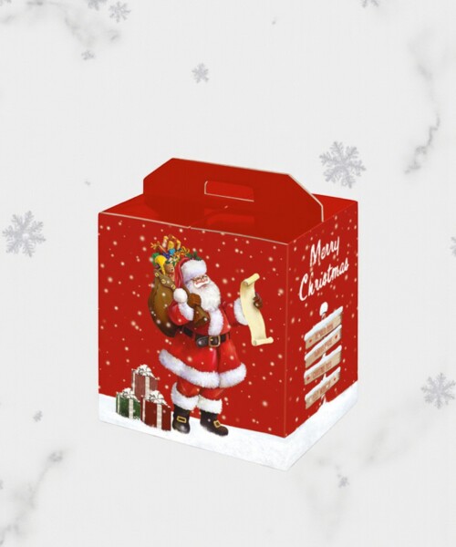 Porta panettone + botella. 33x25x35 cm - 36175 – NAVIDAD Porta panettone + botella. 33x25x35 cm - 36175 – NAVIDAD