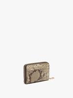Cartera Básica Con Estampado Animal multicolor