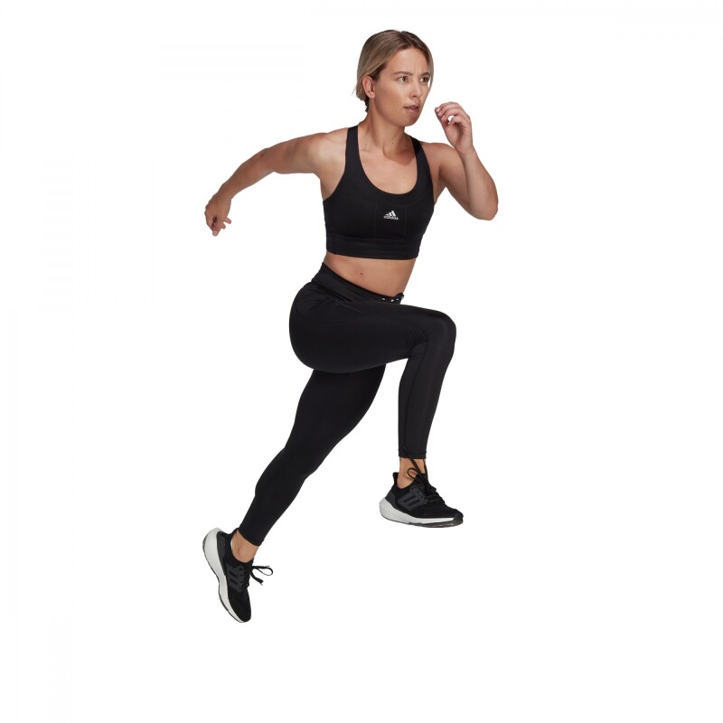 Pantalón Largo Run Essential de Mujer Negro