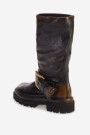 LADIES LEATHER BOOTS Marron