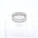 Anillo Sin Fin En Platino Con Brillantes Baguettes Anillo Sin Fin En Platino Con Brillantes Baguettes