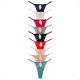 Tanga Colaless Ajustable De Encaje Colores Surtidos Talla XXXL