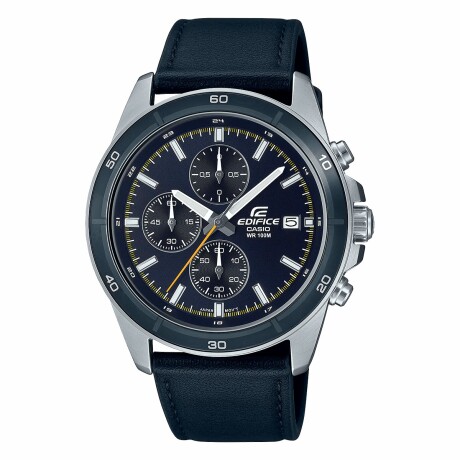 Reloj Edifice Clasico Cuero Negro 0