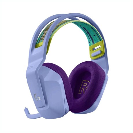 Auriculares Gamer Inalámbricos LOGITECH G733 BT 20Hrs - Lila Con Luz Auriculares Gamer Inalámbricos LOGITECH G733 BT 20Hrs - Lila Con Luz